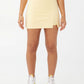 COTTON ON Women's Smoothing Basketball Skirt Yellow Size X-Small