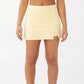 COTTON ON Women's Smoothing Basketball Skirt Yellow Size X-Small