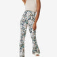 COTTON ON Women's Contouring Yoga Flare Pants Green Size X-Large