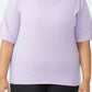 COTTON ON Women's Active Boyfriend T-Shirt Purple Size 18W