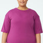 COTTON ON Women's Active Boyfriend T-Shirt Purple Size 14W