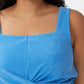 COTTON ON Women's Active Sweat To Swim Vestlette Top Blue Size 14W