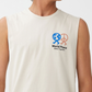 COTTON ON Men's Tbar Muscle Tank Top White Size XX-Large