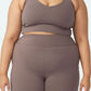 COTTON ON Women's Active Summer Bra Brown Size 18W