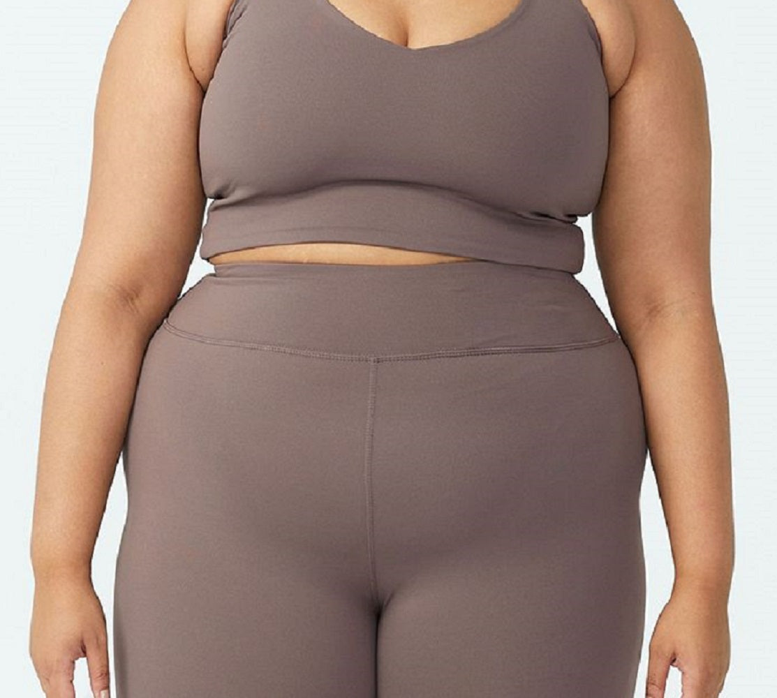 COTTON ON Women's Active Summer Bra Brown Size 18W