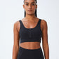 Cotton On Women's Ultimate Zip Front Vestlette Top Black Size Small