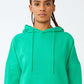 Cotton On Women's Oversized Fleece Sweatshirt Hoodie Green Size X-Large