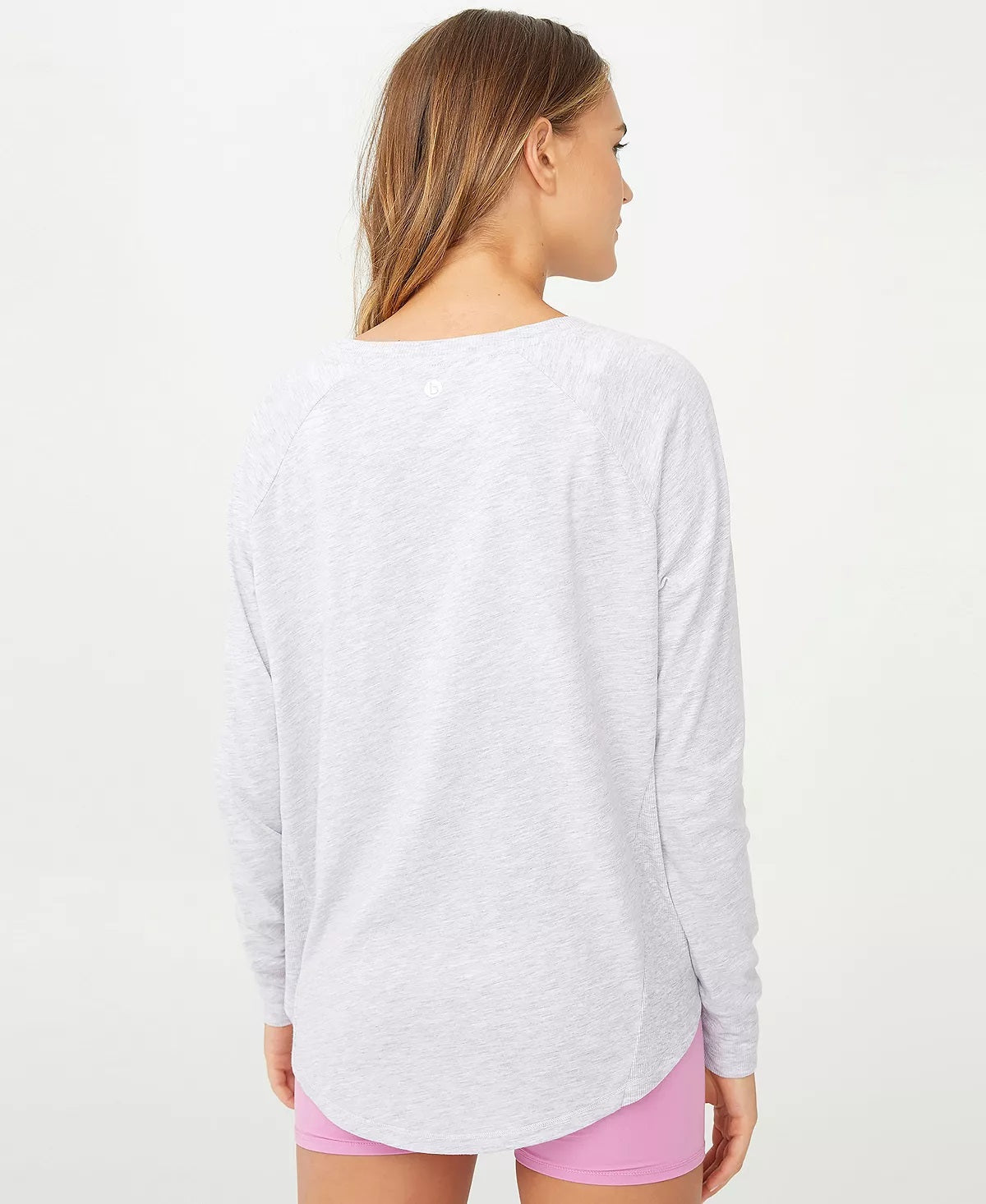Cotton On Women's Active Rib Long Sleeve Top Black Size L