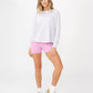Cotton On Women's Active Rib Long Sleeve Top Black Size L