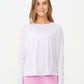 Cotton On Women's Active Rib Long Sleeve Top Black Size L