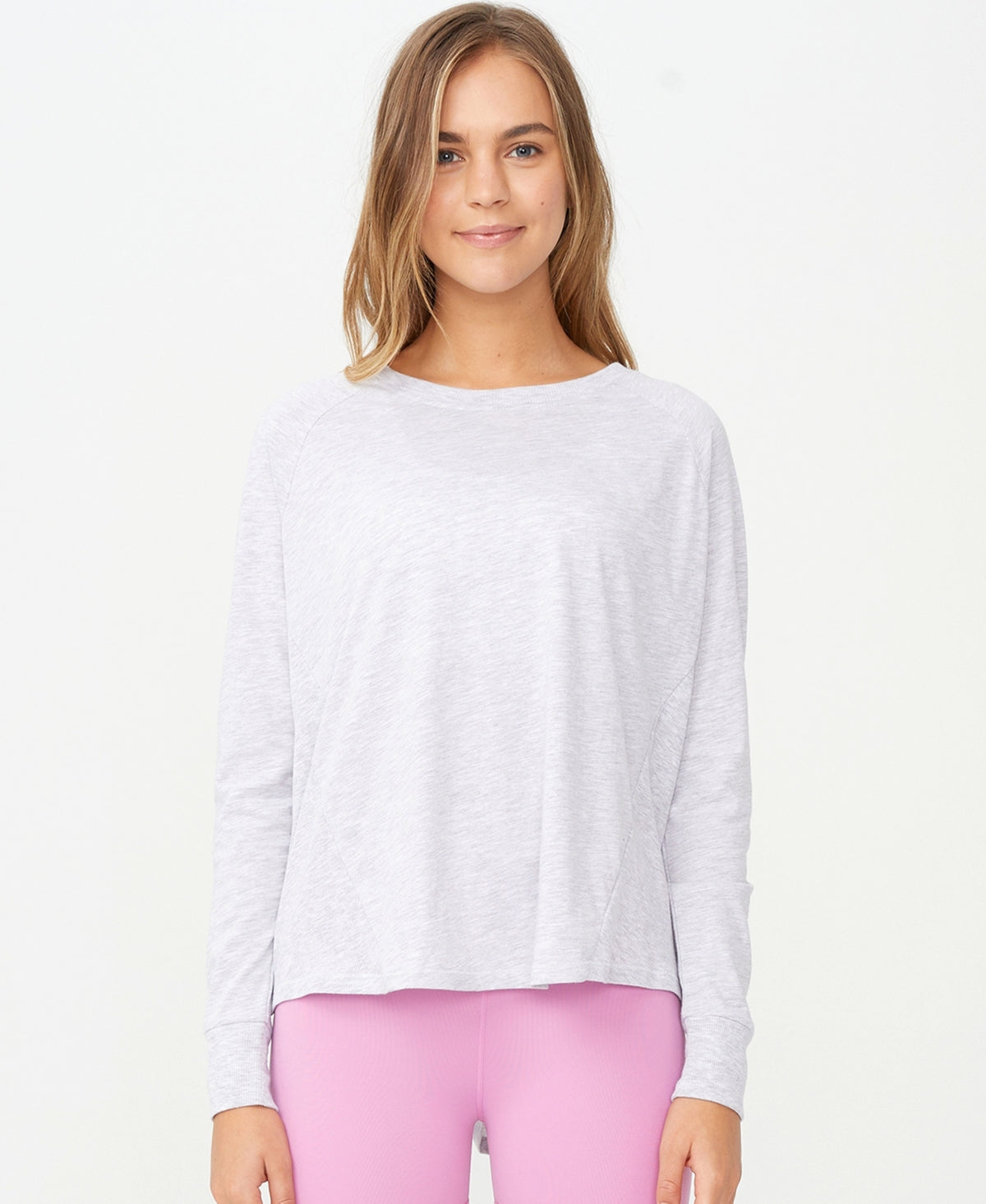 Cotton On Women's Active Rib Long Sleeve Top Black Size L