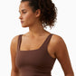 Cotton On Women's Contouring Tiny Vestlette Top Brown Size Medium
