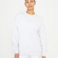 Cotton On Women's Plush Oversized Crew Sweatshirt Gray Size M
