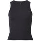 Cotton On Women's Active Rib Tank Top Black Size XS
