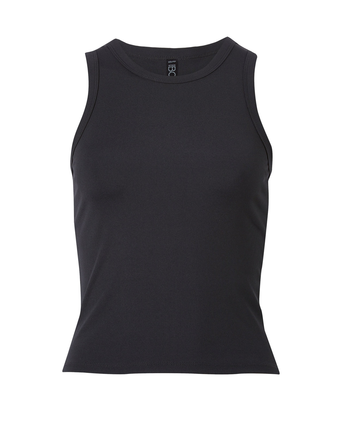 Cotton On Women's Active Rib Tank Top Black Size XS