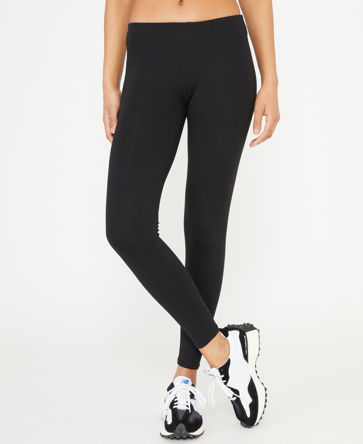 Cotton On Women's Active Low Rise Full Length Tight Pants Black Size Small