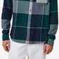 COTTON ON Men's Camden Long Sleeve Shirt Green Size X-Large