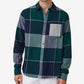 COTTON ON Men's Camden Long Sleeve Shirt Green Size X-Large