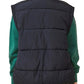 Cotton On Women's Recycled Mother Puffer Vest Jacket Black Size Medium