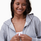 Cotton On Cropped Zip Top for Women in Black Size Medium