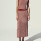 Escvdo - Motupe Crochet Midi Skirt