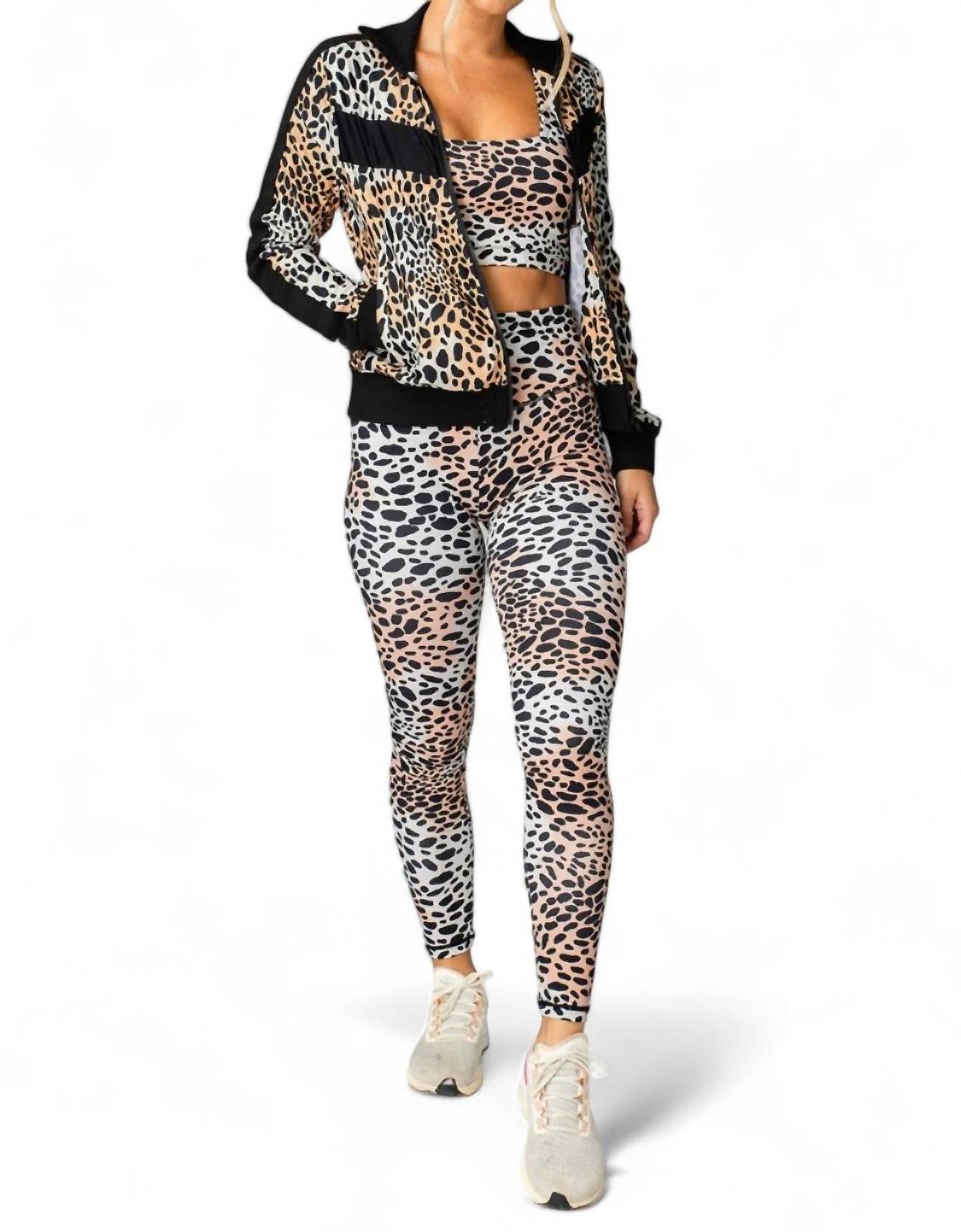 Buddylove - Vonn Elastic Long Sleeve Zip Up Jacket