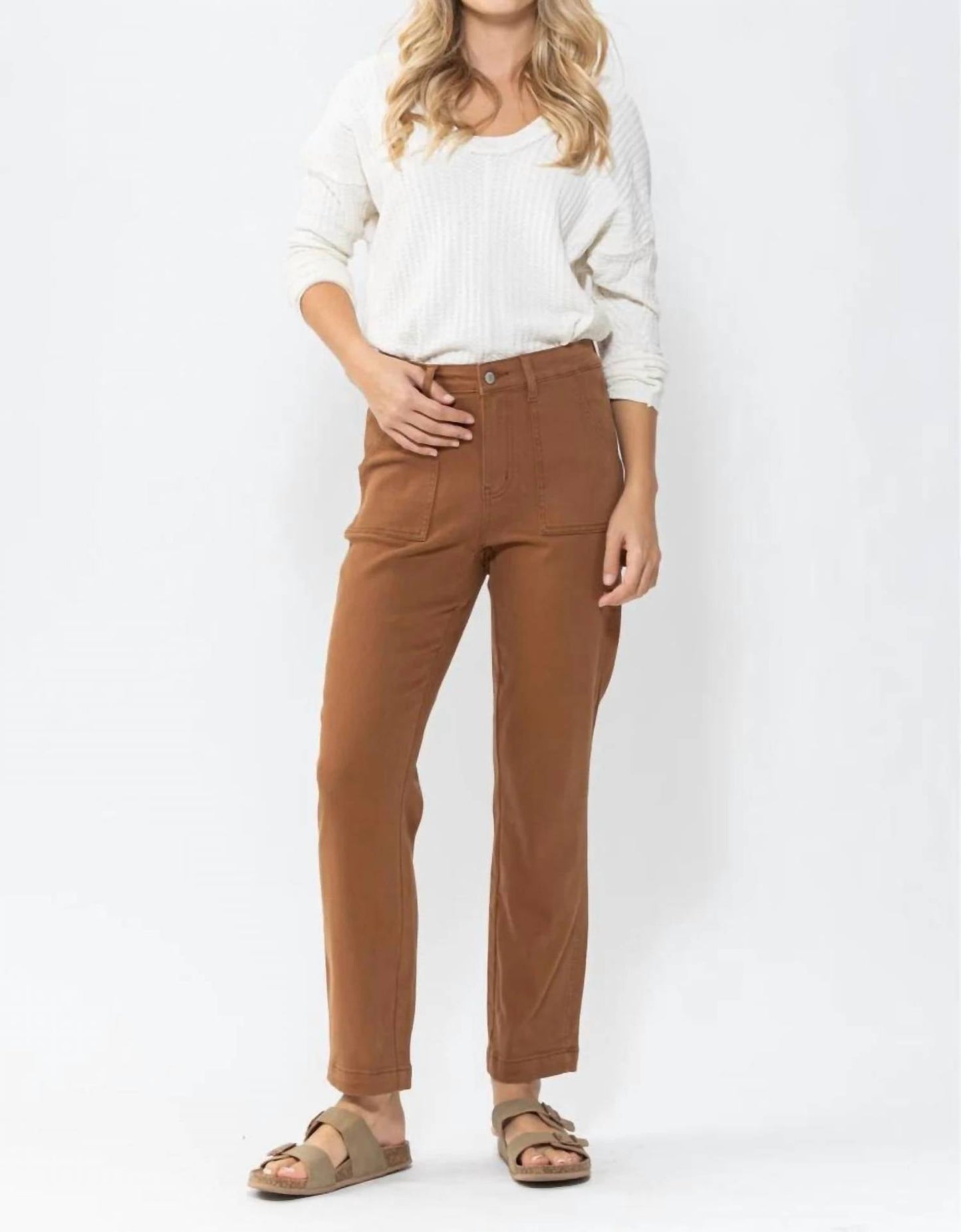 Judy Blue - High Waist Utility Slim Fit Jeans
