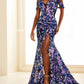 Ellie Wilde - Embroidered Sequin Tulle Mermaid Prom Dress