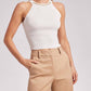 Generation Love - Tulip rib halter top