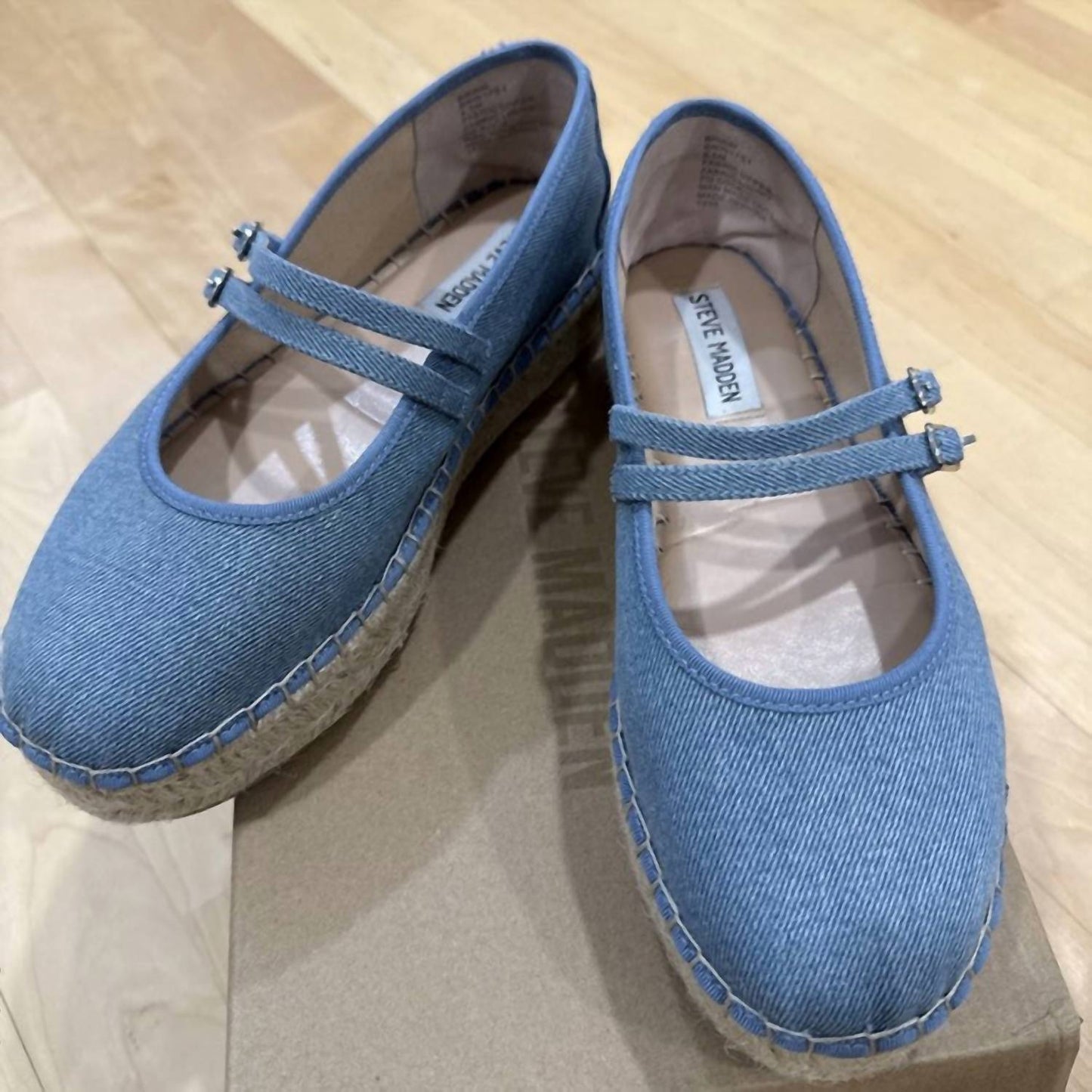 Steve Madden - Women's Brinn Denim Fab Platform Shoe