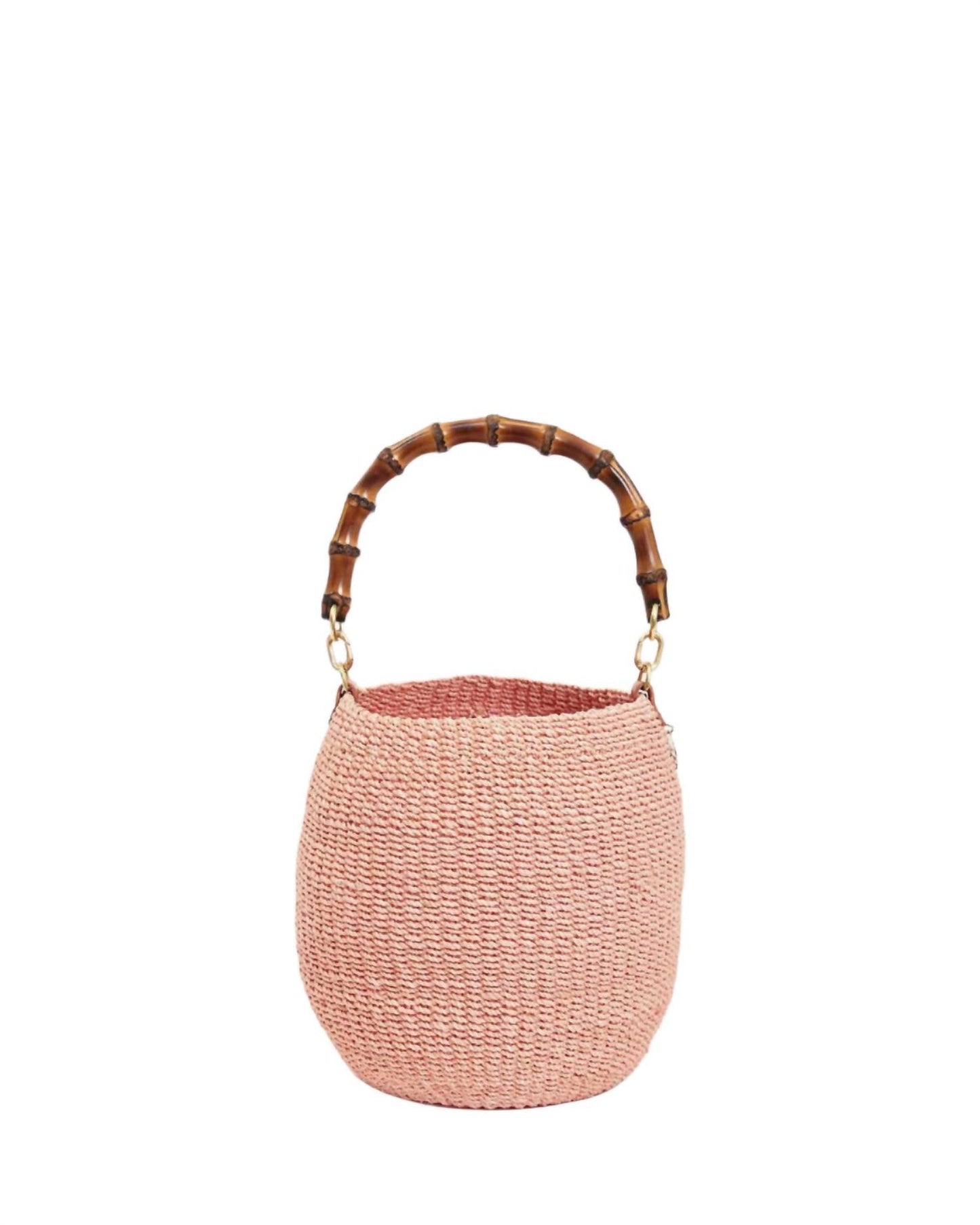 Clare V. - Women's Pot De Miel Bamboo Handle Basket Bag