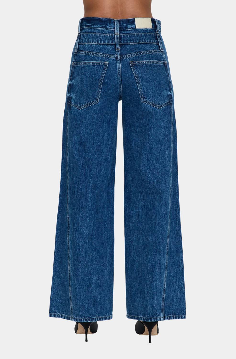 Pistola - Caleb High Rise Stacked Waist Jeans