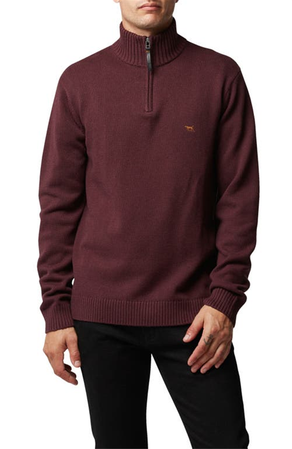 Rodd & Gunn Merrick Bay XXX-Large Sweater in Port Color