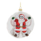 Santa Snow Angel Ball Ornament (Set of 6)