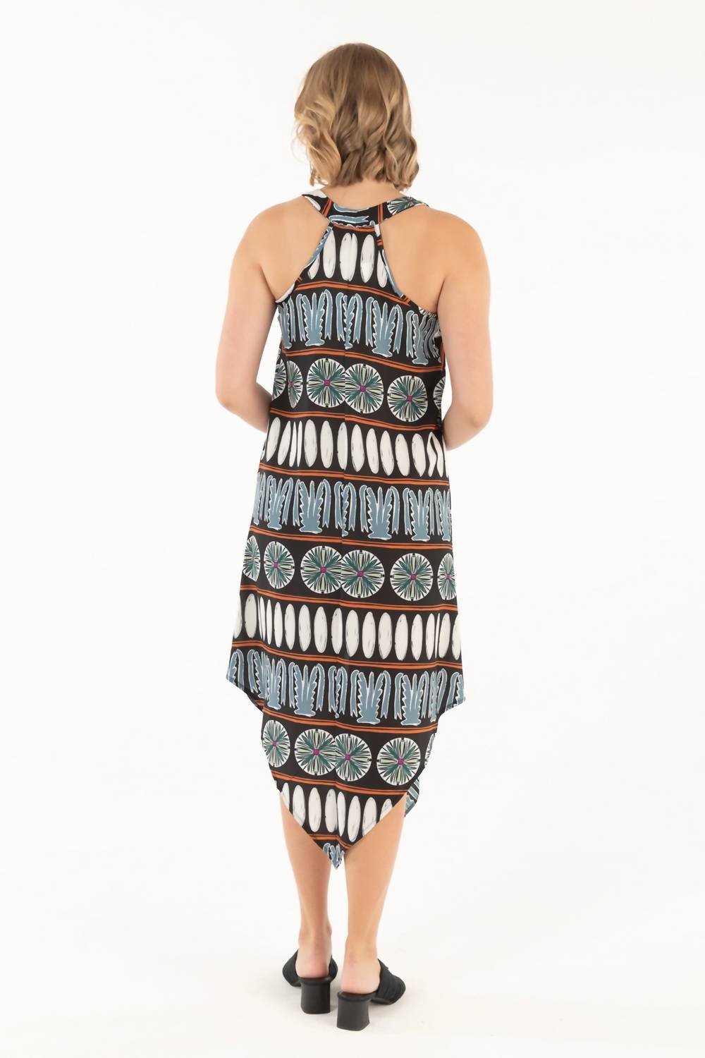 Isle By Melis Kozan - Handkerchief Midi Trapeze Dress