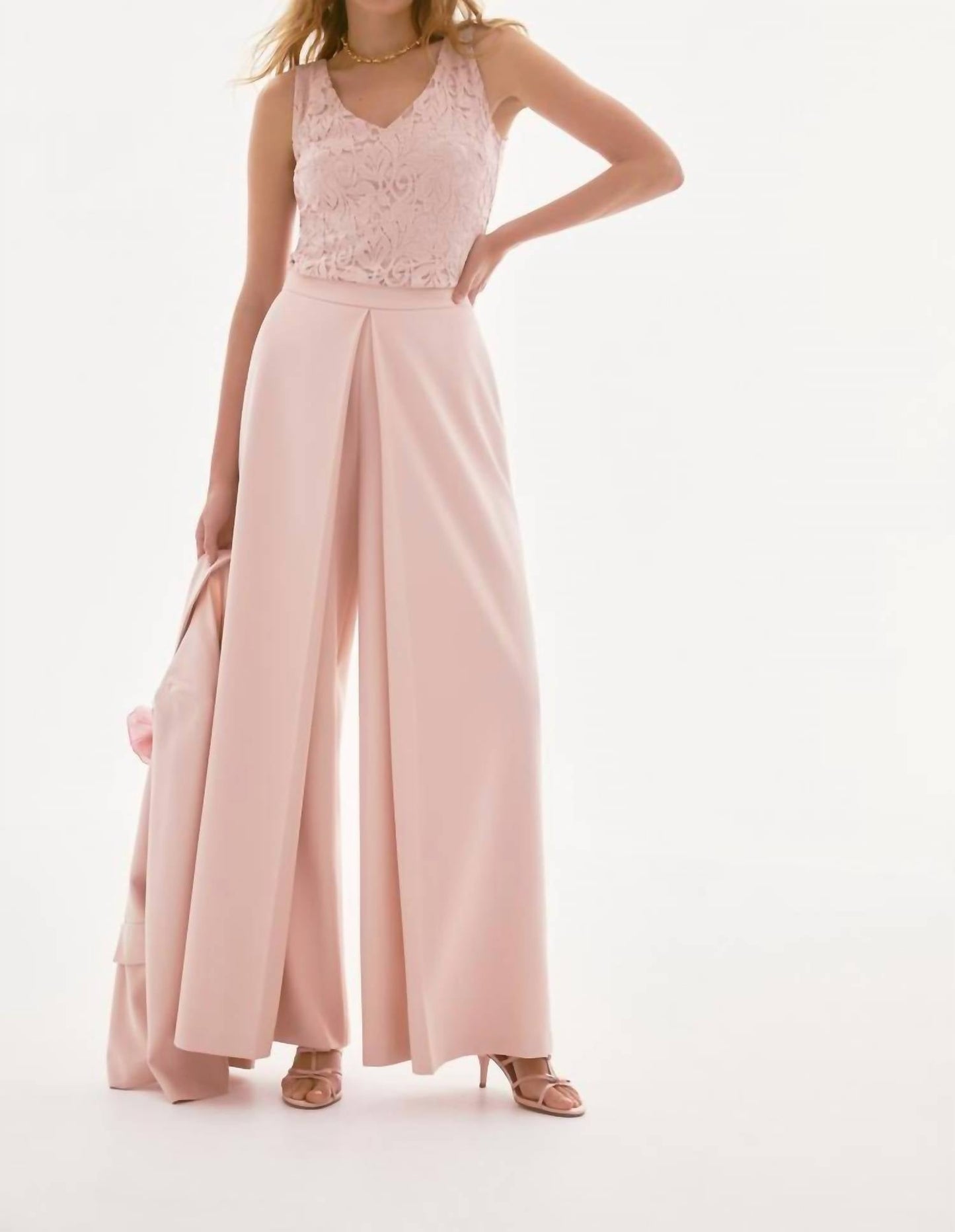 Joseph Ribkoff - Crepe Wide Leg Pants