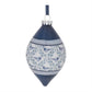 Ornate Bird Print Ornament (Set of 6)
