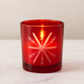 Glass Snowflake Votive Holder (Set of 3)
