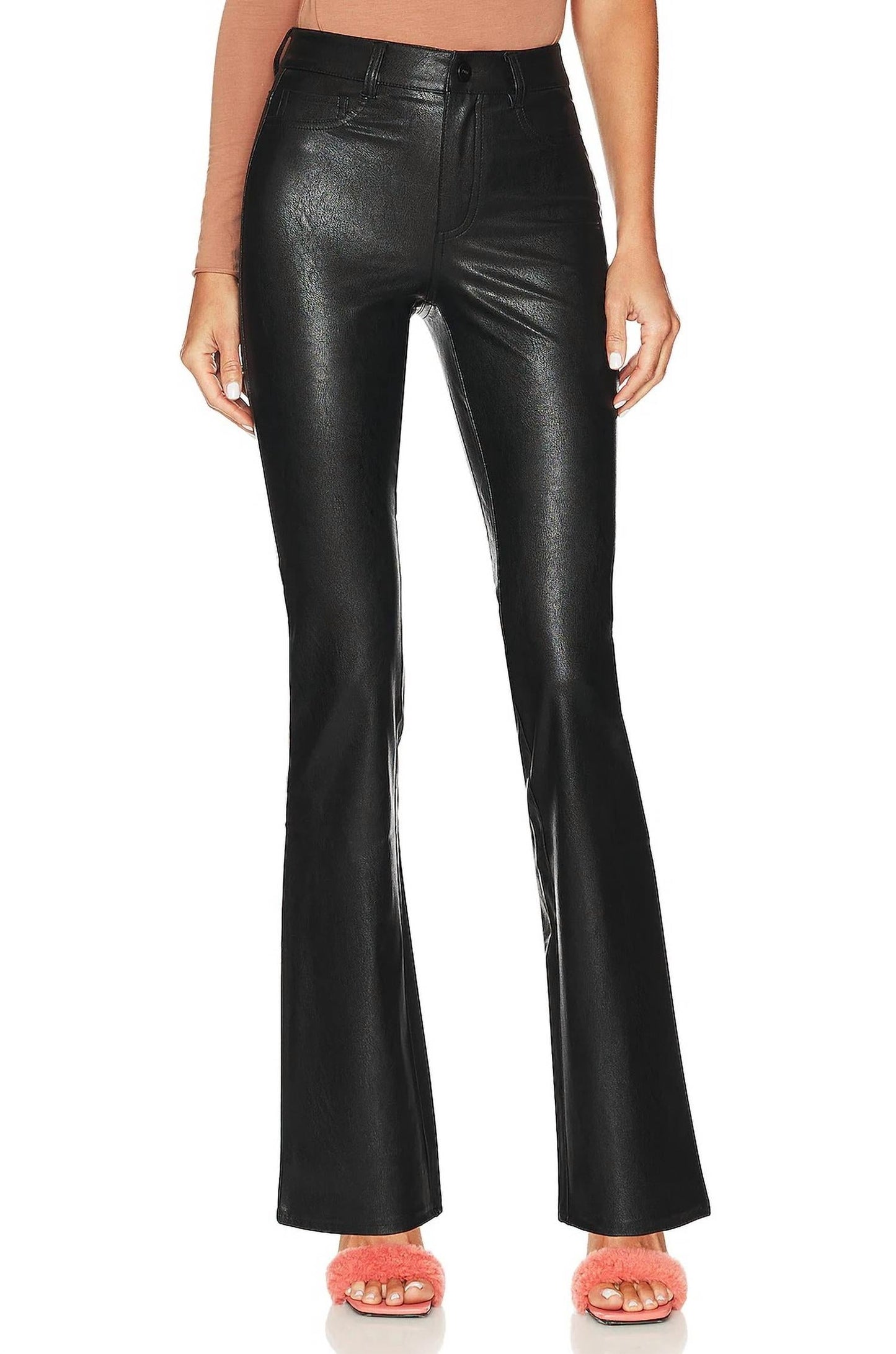 Paige - HIGH RISE FAUX LEATHER MANHATTAN BOOT