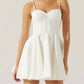 Astr - Fenna Textured Corset Mini Dress