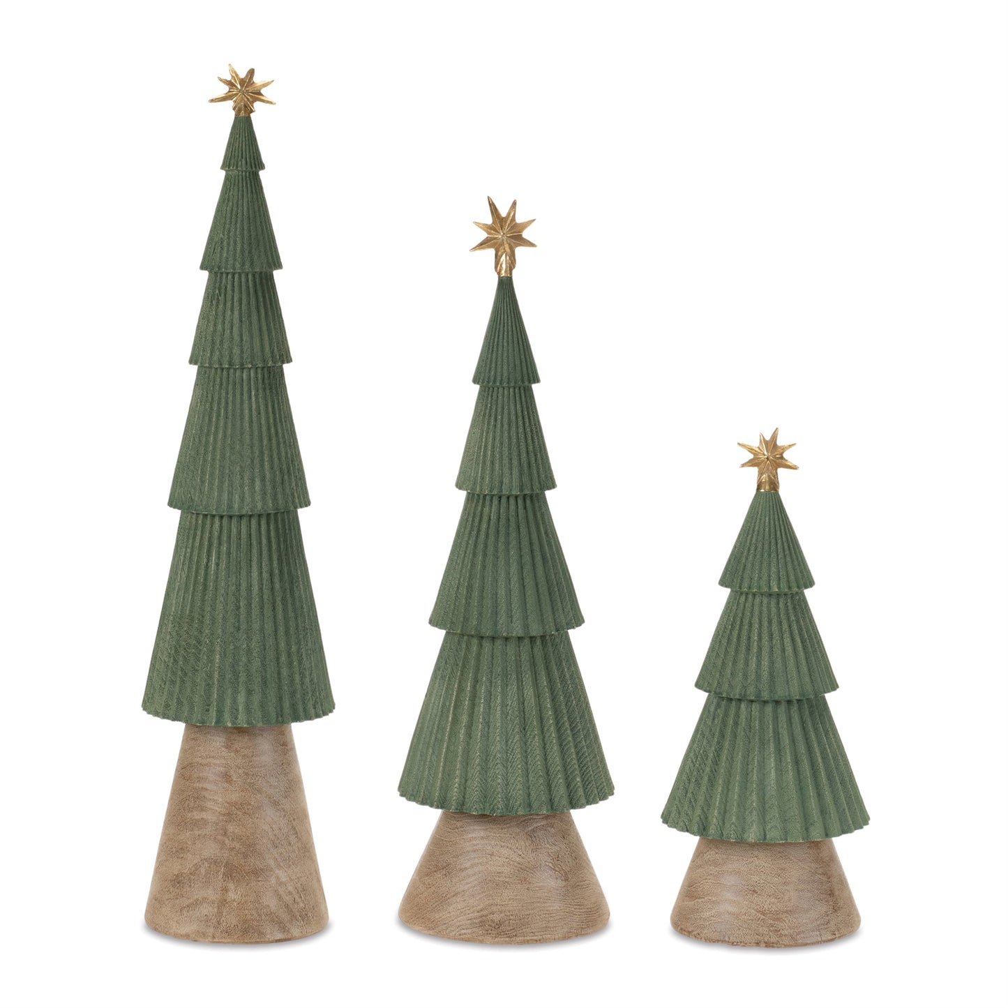 Modern christmas tree (set of 3)