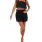 Ee:Some - Weekend Duo Crop Top And Short Set