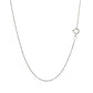 14k White Gold Classic Box Chain 0.45mm