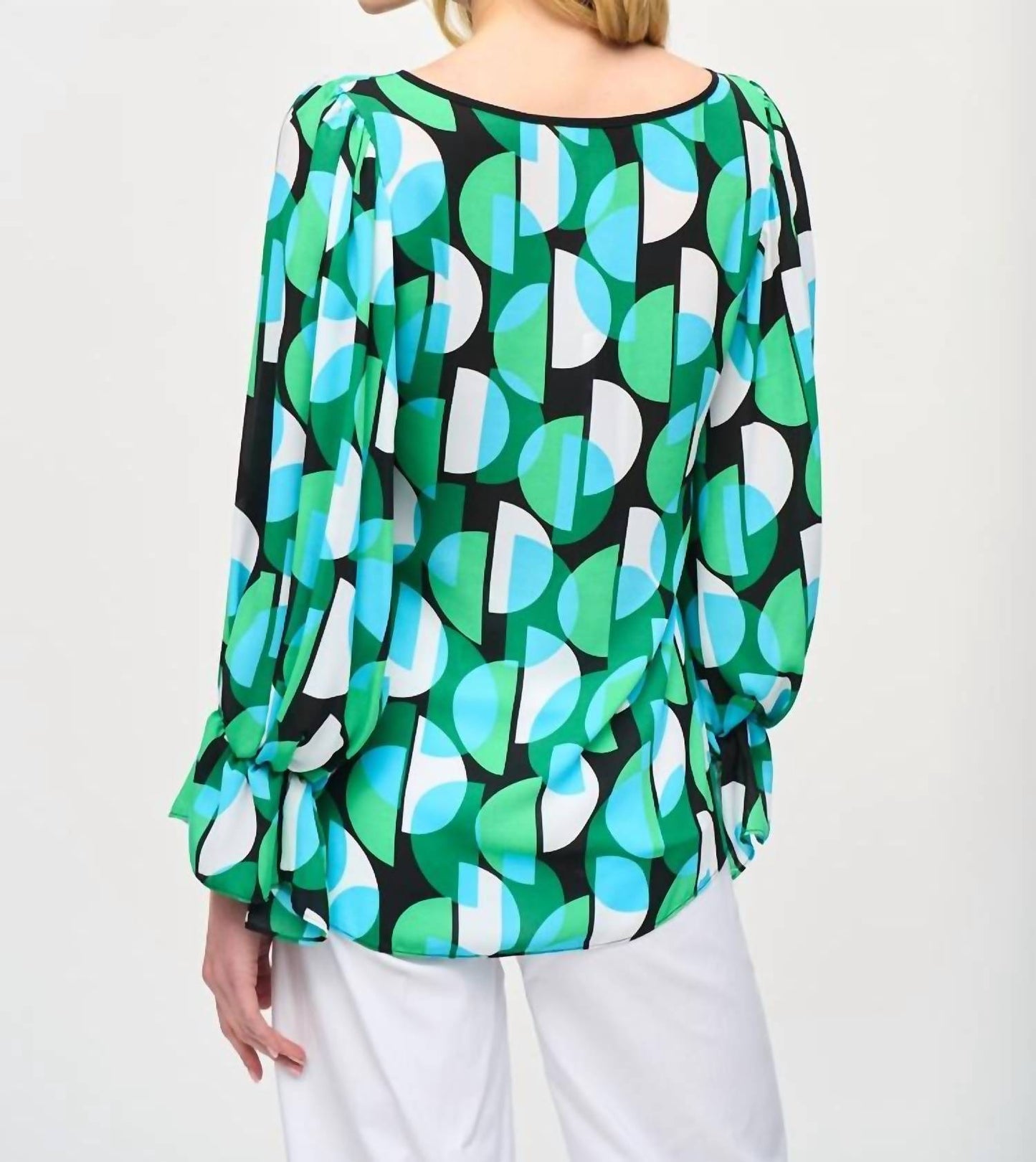 Joseph Ribkoff - Long Sleeve Patterned Blouse
