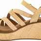 Corkys Footwear - Women's All Nighter Strappy Sandal Wedge Shoe