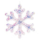 Iridescent LED Hanging Snowflake (Set of 2)