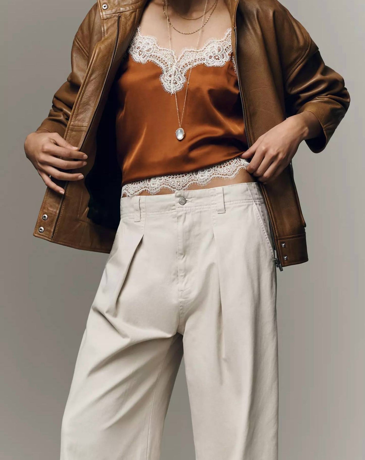 Pistola - Eden Pleated Barrel Trousers