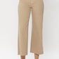 Judy Blue - Garment Dyed Wide Leg Crops