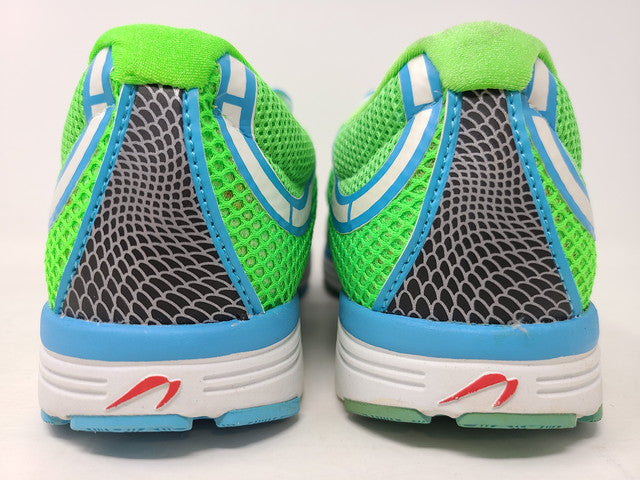 Newton Women's The Learning Garden Running Shoes Lime/Blue Size 5 B(M) Us