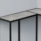 Corner Accent Console Table For Entryway, Unique L-Shaped Design